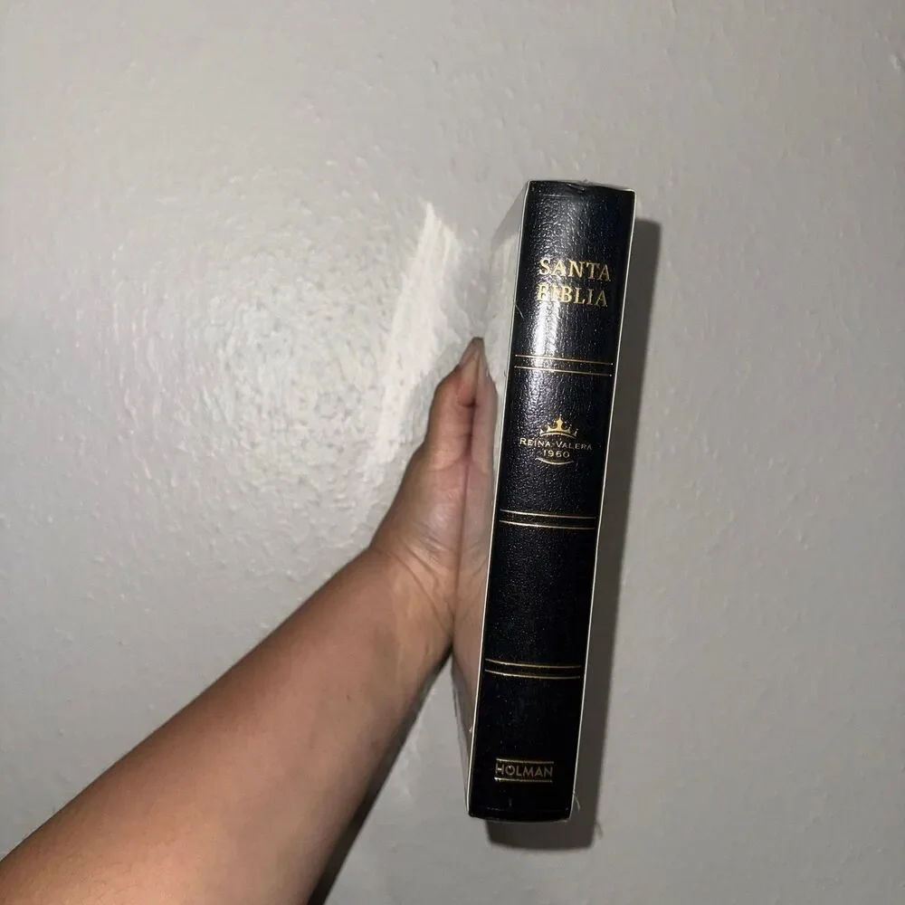 Rvr 1960 Biblia Letra Grande Tamaño Manual, Piel Fabricada Bible Spanish